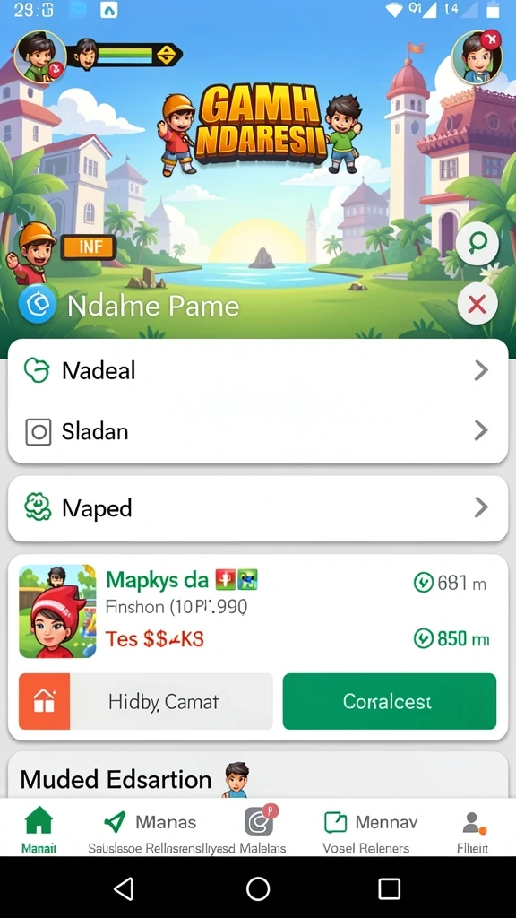 dewagaruda - Grafis dan lingkungan yang menakjubkan.