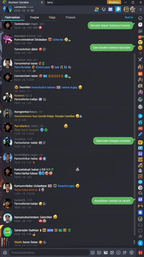 nex288 - Menampilkan antarmuka multiplayer yang dinamis dan seru.
