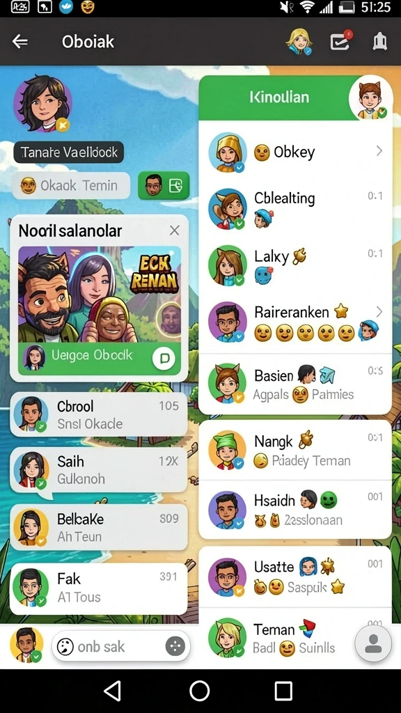 poker88 - Fitur chat untuk berinteraksi dengan pemain lain.