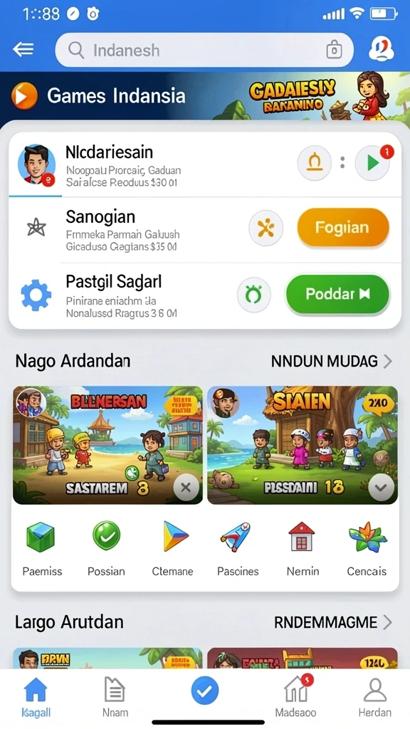 surga55 - Tampilan awal yang menarik dan informatif.