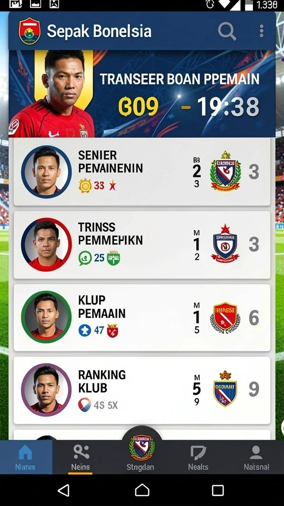ut77 - Tampilan antarmuka utama UT77 yang menarik.